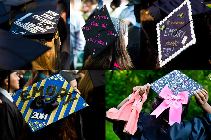Nearly 4,000 graduates gathered on the Emory Quadrangle on a clear, sunny morning for a day of celebration and completion.