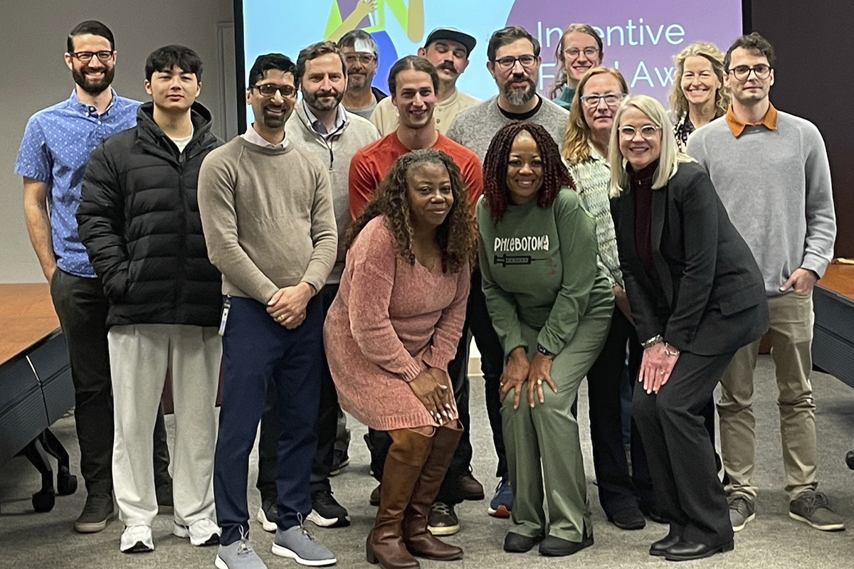 group of adults who are Emory sustainability incentive award recipients for 2025
